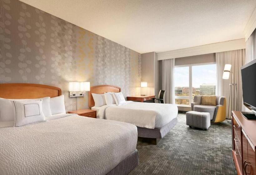 Номер Стандарт 2 Двуспальные Кровати, Courtyard By Marriott Tysons Mclean