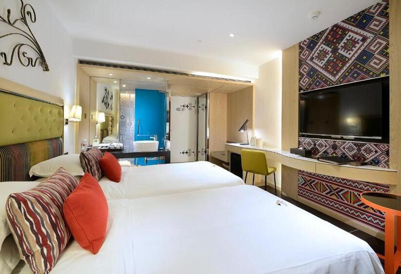 اتاق استاندارد با چشم‌انداز دریا, Chateau Beach Resort Kenting