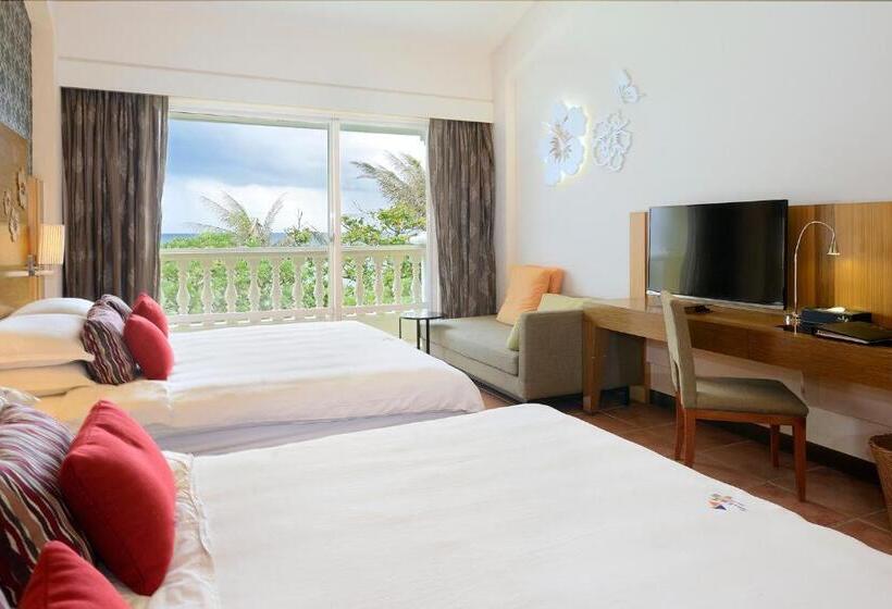 اتاق خانوادگی با چشم‌انداز دریا, Chateau Beach Resort Kenting