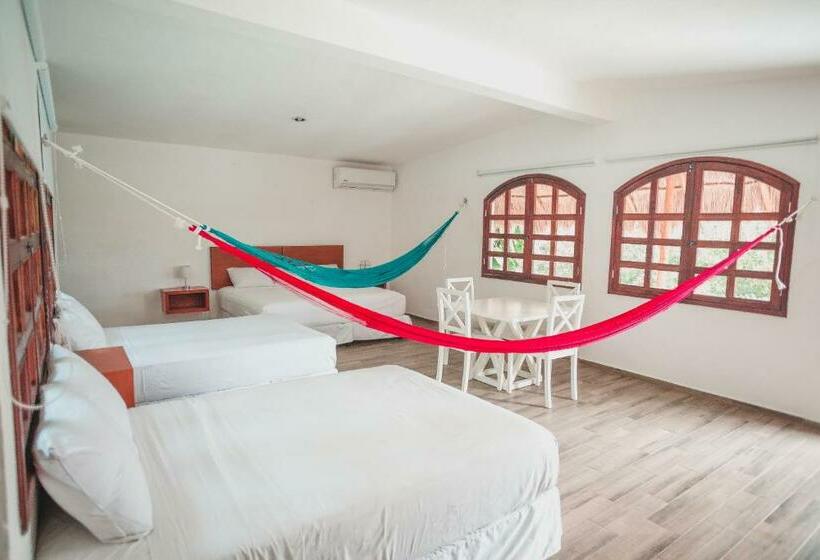 ファミリールーム, Casa Shiva Bacalar By Mij