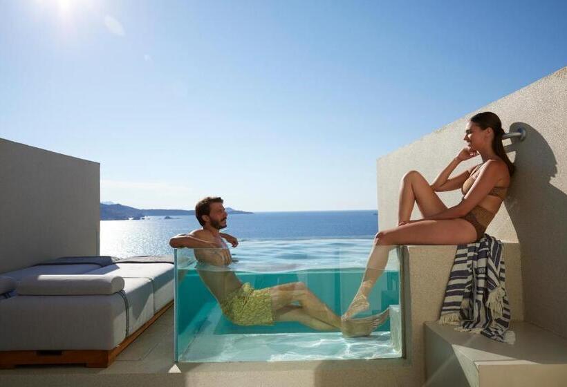Люкс Deluxe Вид на Море, Domes White Coast Milos, Adults Only   Small Luxury Hotels Of The World
