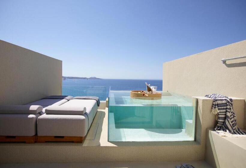 Люкс Deluxe Вид на Море, Domes White Coast Milos, Adults Only   Small Luxury Hotels Of The World