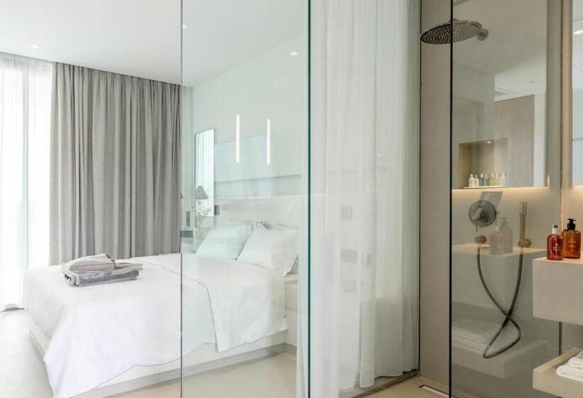 Deluxe люкс с видом, Domes White Coast Milos, Adults Only   Small Luxury Hotels Of The World
