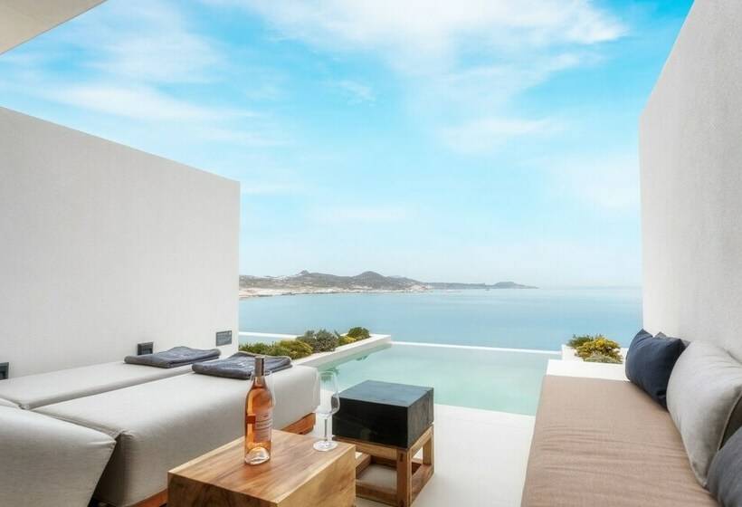 Люкс Deluxe Вид на Море, Domes White Coast Milos, Adults Only   Small Luxury Hotels Of The World