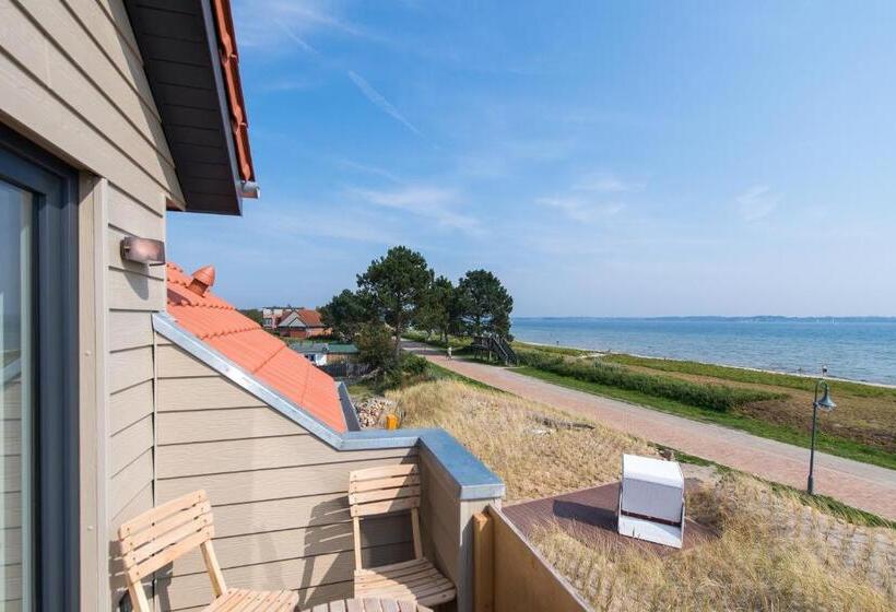 Апартаменты 1 Спальня Вид на Море, Ostseestrandhausholnis