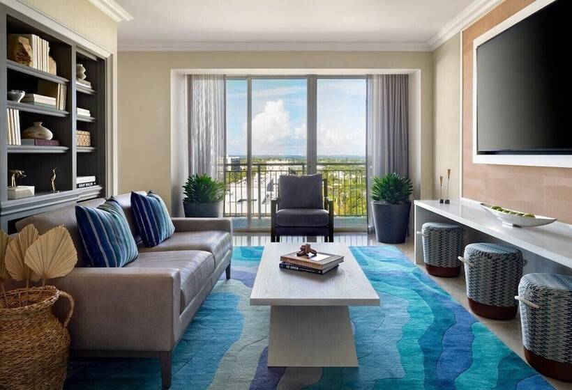 סוויטה נשיאותית 2 חדרים, The Ritzcarlton Key Biscayne, Miami