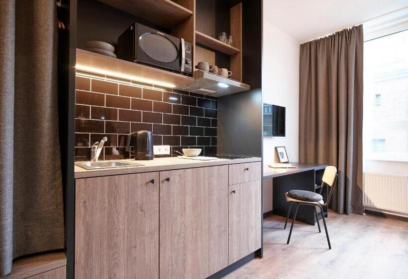 آپارتمان 1 خوابه, Phnx Aparthotel Hamburg