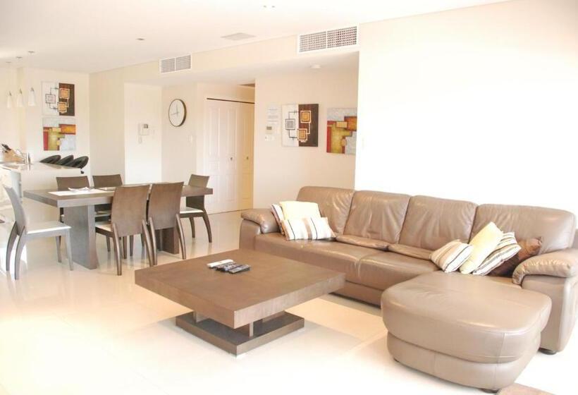 Апартаменты премиум класса с 1 спальней и видом на море, Spinnakers By Rockingham Apartments