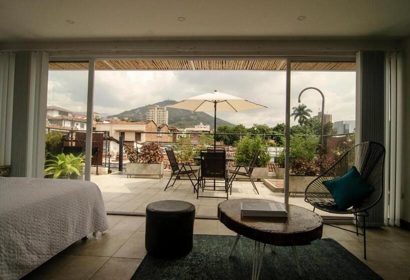 غرفة قياسية مزوَّدة بتراس, Moonshine Boutique Hostal