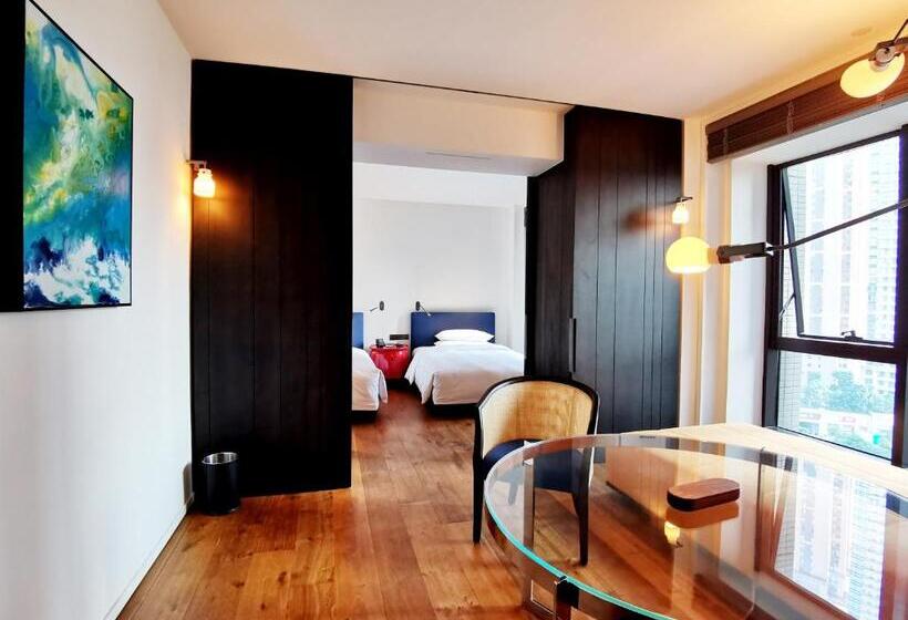 Номер Deluxe, Kapok Shenzhen Houhai