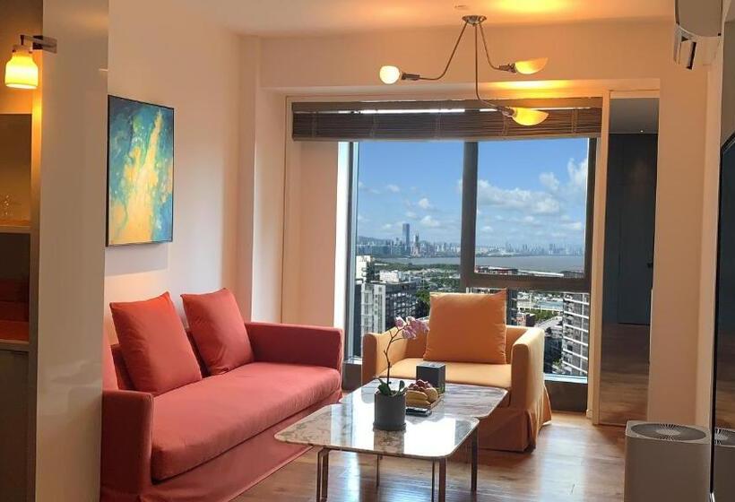 Апартаменты Deluxe 1 Спальня, Kapok Shenzhen Houhai