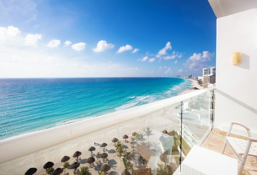 Cameră Romantică cu Vedere spre  Mare, Krystal Cancun