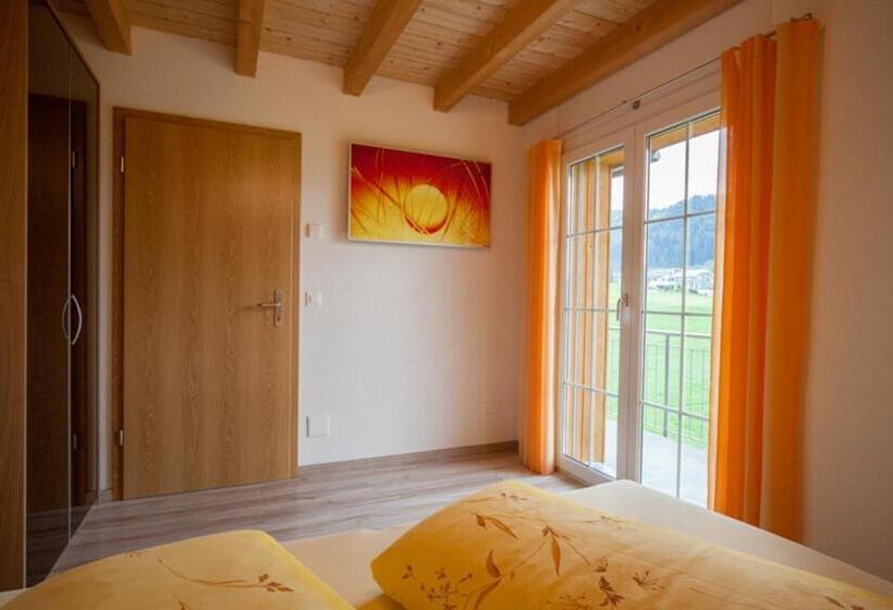 景色の見える一ベッドルームアパートメント, B&b Ferienhof Am See