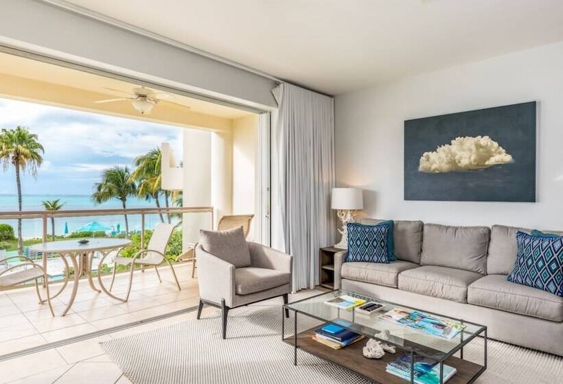 آپارتمان 1 خوابه با چشم‌انداز دریا, Coral Gardens On Grace Bay