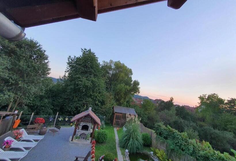 家庭房带园景, Casa Monika Ciocarliei