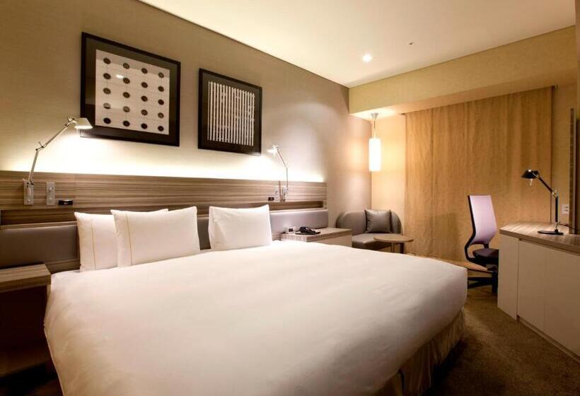 اتاق استاندارد با تخت بزرگ, The Royal Park Hotel Iconic Tokyo Shiodome