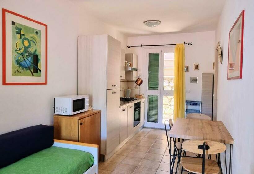 آپارتمان 1 خوابه با تراس, Residenza Airone Blu