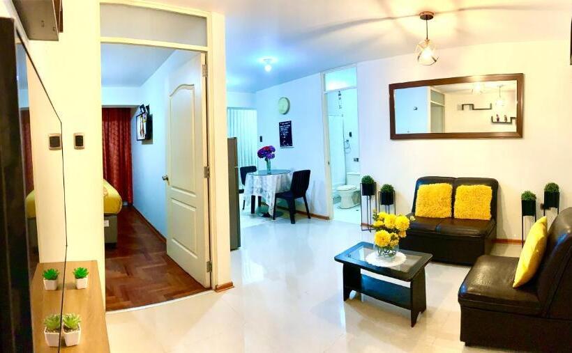 شقة ديلوكس غرفة واحدة, Cusco Mágico 1   Aparthotel Condominio Las Torres Kayser I