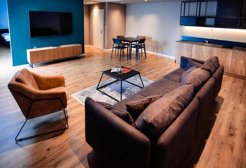 1 Bedroom Penthouse Apartment, Swiss Apartments Prishtina