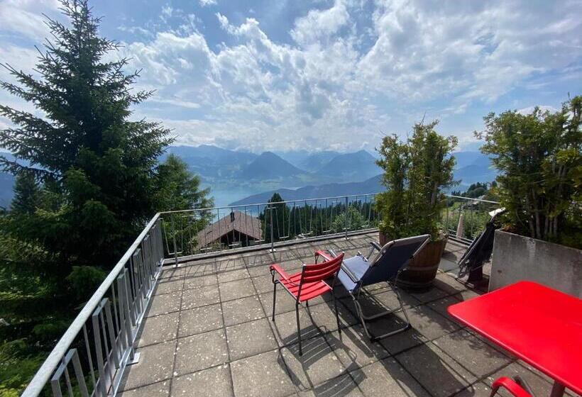 Номер Deluxe Вид на Озеро, Bergsonne Rigi