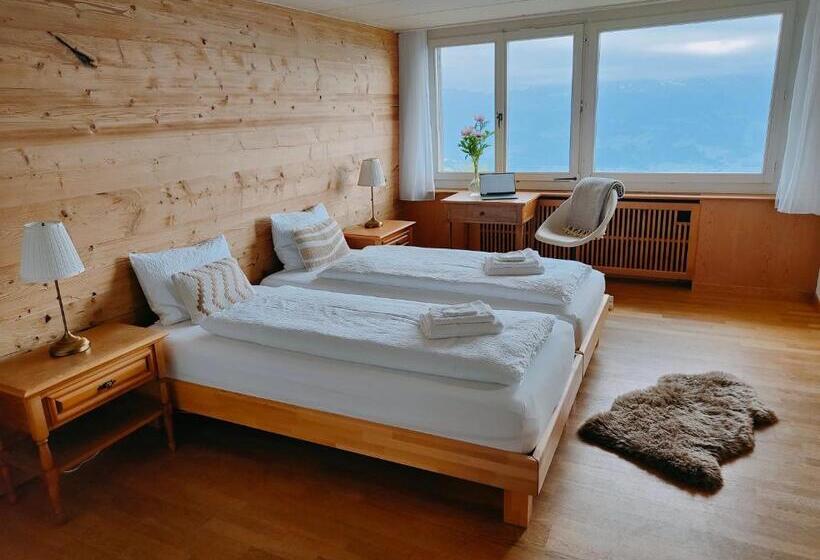 Номер Deluxe Вид на Озеро, Bergsonne Rigi