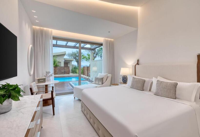 سوییت با چشم‌انداز دریا, Domes Miramare, A Luxury Collection Resort, Corfu   Adults Only