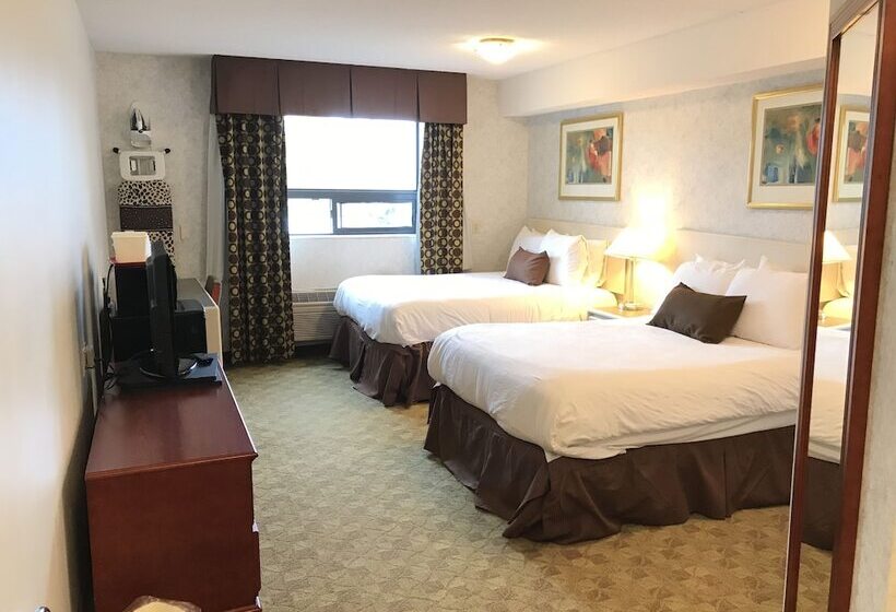 ２ダブルベッドのスタンダードルーム, Lexington Inn & Suites Windsor