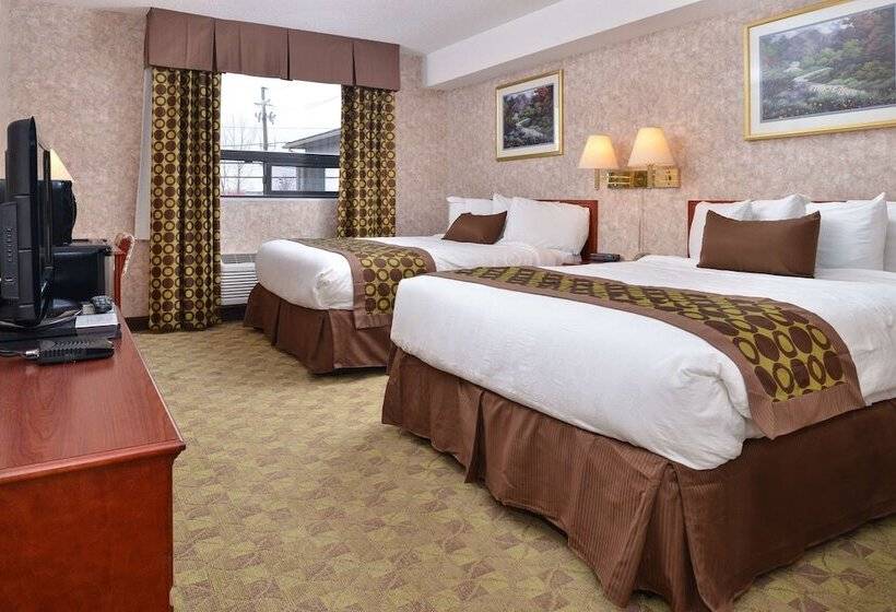 ２ダブルベッドのスタンダードルーム, Lexington Inn & Suites Windsor