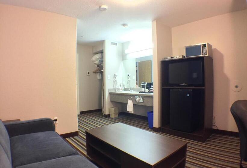 带大床的复式套间, Super 8 By Wyndham Fort Frances