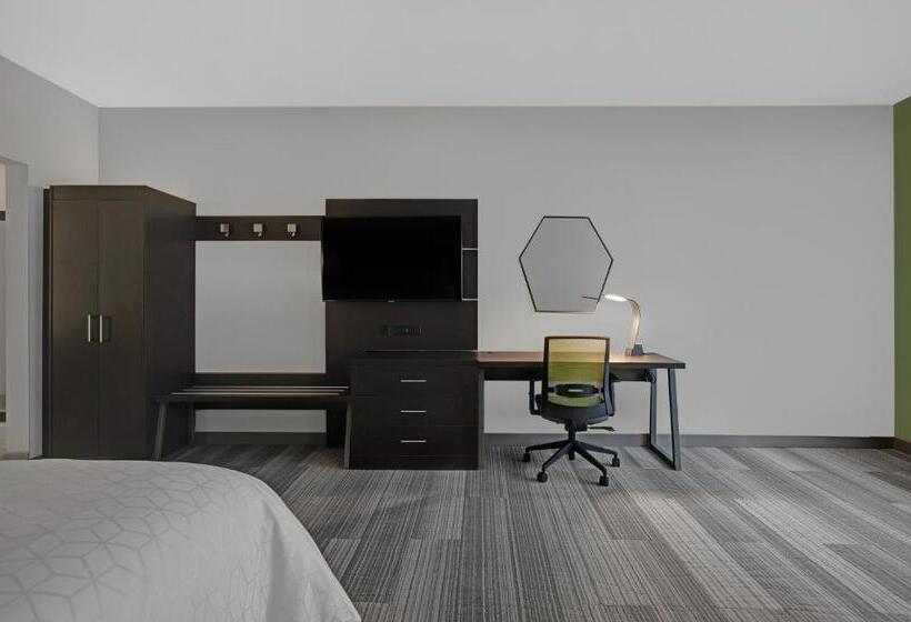 带大床的套房, Holiday Inn Express   Milwaukee Downtown, An Ihg