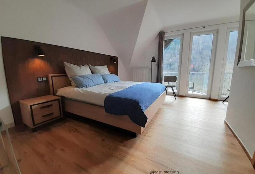 海景标准间带阳台, Haus Moselliebe B&b