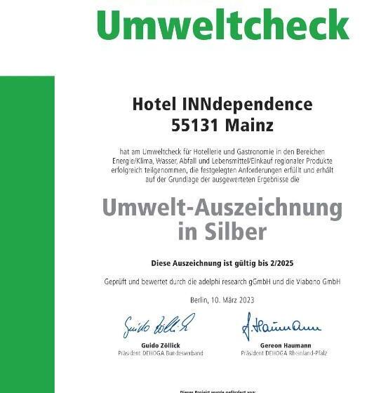 اتاق استاندارد, Inndependence