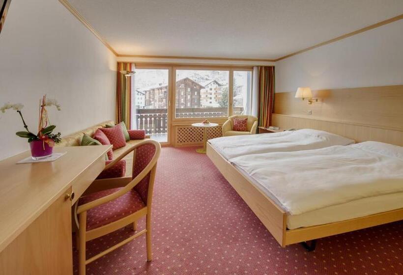 带观景的高级间, Metropol & Spa Zermatt