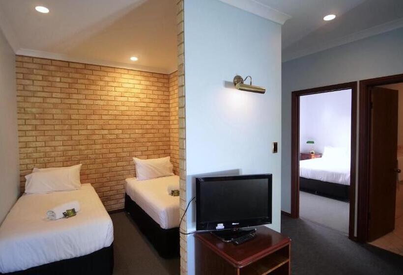 バスタブ付きスタンダードルーム, Margaret River Motel