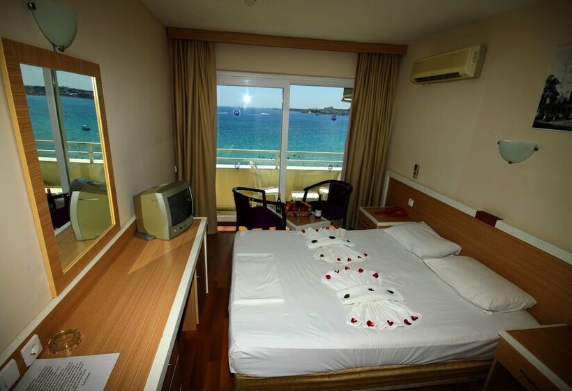 Номер Стандарт Вид на Море, Tuntas Beach Hotel   All Inclusive