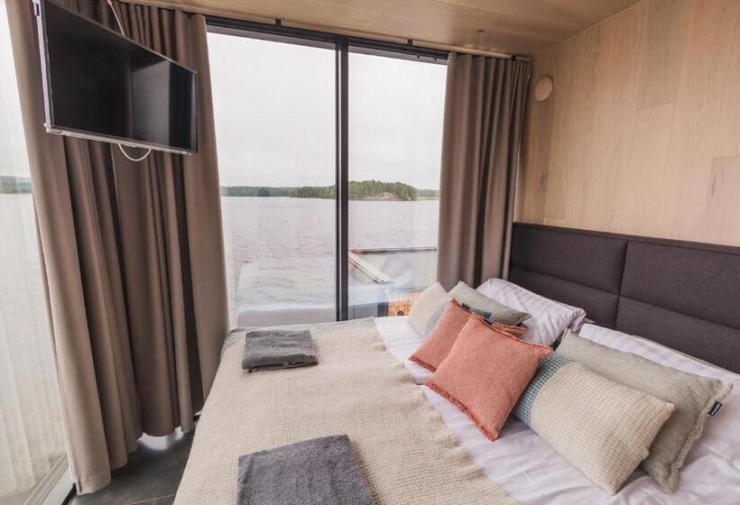 Люкс Премиум, Lake Hotel Lehmonkärki   Haasi Mirror Houses