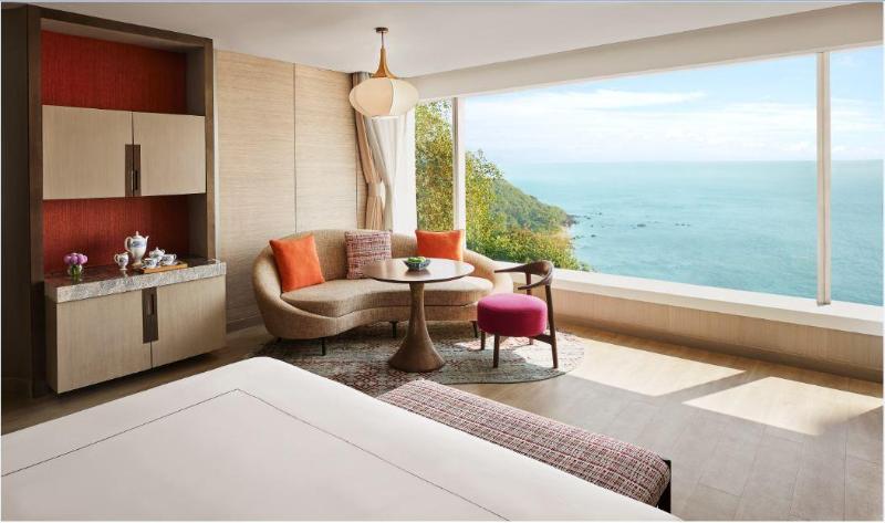 اتاق لوکس با چشم‌انداز دریا, Taj Cidade De Goa Horizon, Goa