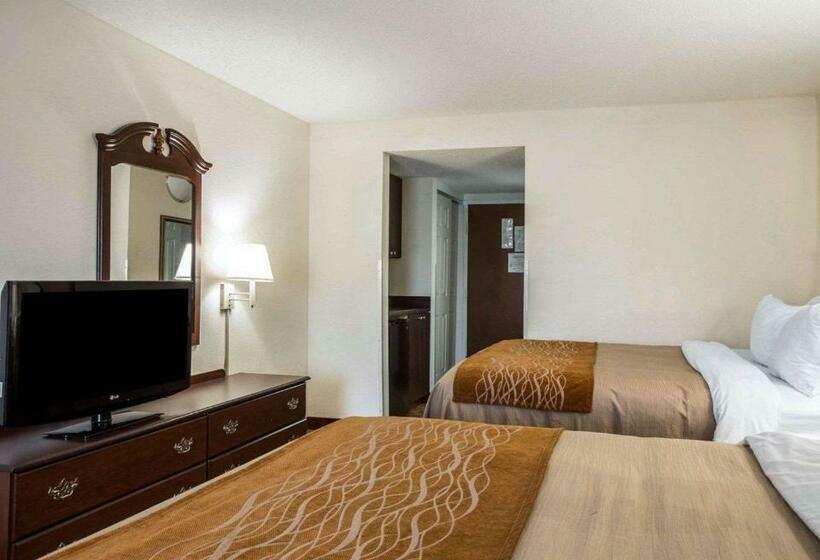 ２ダブルベッドのスタンダードルーム, Comfort Inn & Suites At I 85