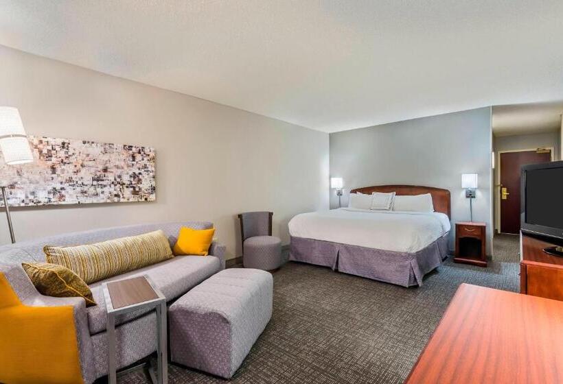 Standaardkamer met Kingsize Bed, Courtyard By Marriott Chattanooga Downtown