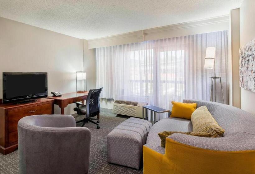 Suite met Balkon, Courtyard By Marriott Chattanooga Downtown