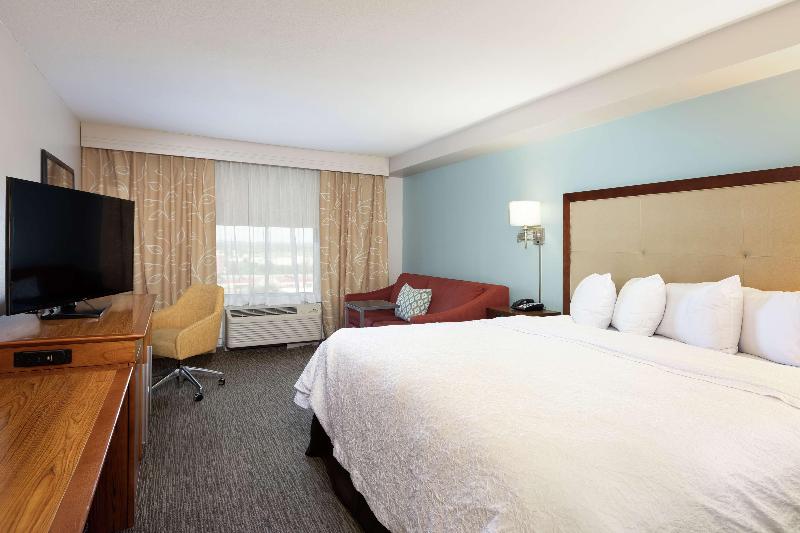 キングサイズベッドのスタンダードルーム, Hampton Inn & Suites Austinairport