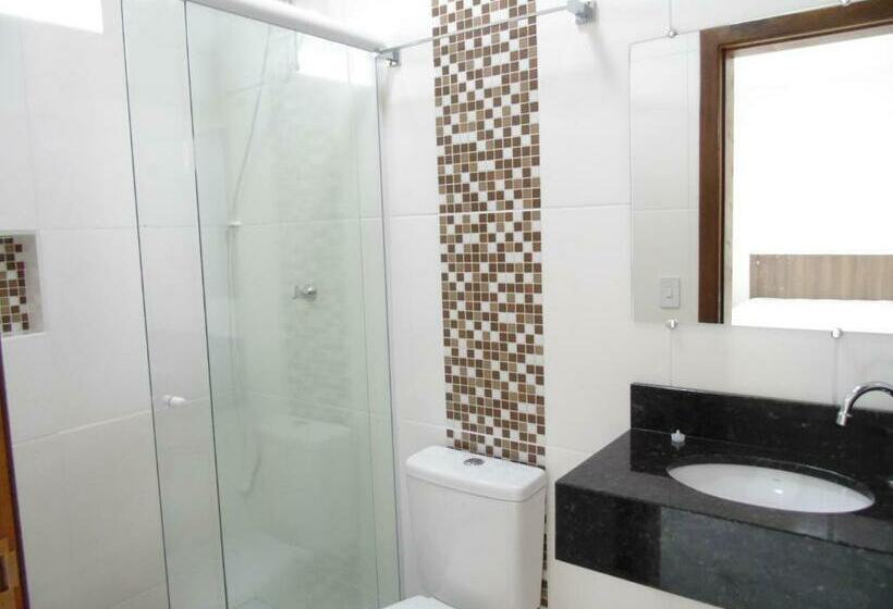 استودیو استاندارد با بالکن, Apart Pousada Penhaflat  Studio A 700 M Do Parque