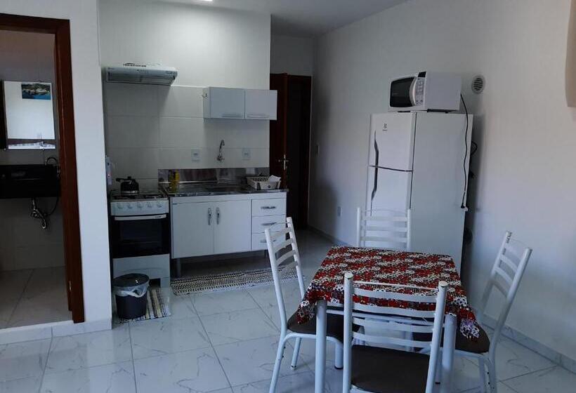 استودیو استاندارد با بالکن, Apart Pousada Penhaflat  Studio A 700 M Do Parque
