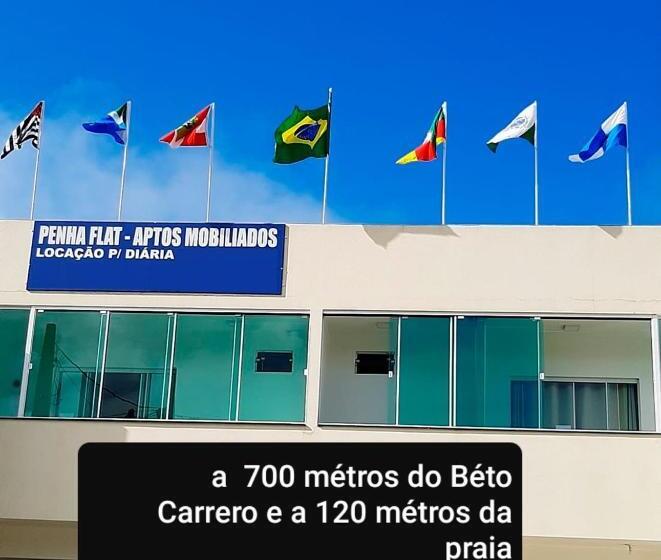 استودیو استاندارد با بالکن, Apart Pousada Penhaflat  Studio A 700 M Do Parque