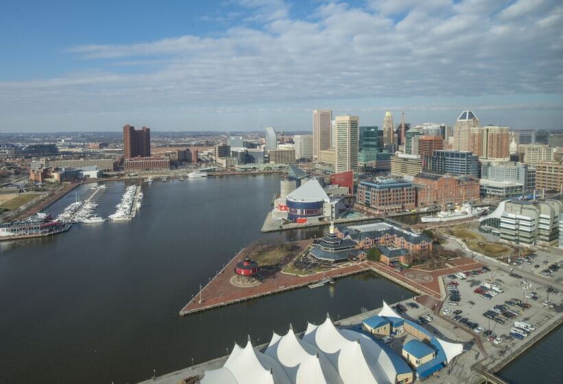 스탠다드 룸 더블 침대 2개, Baltimore Marriott Waterfront