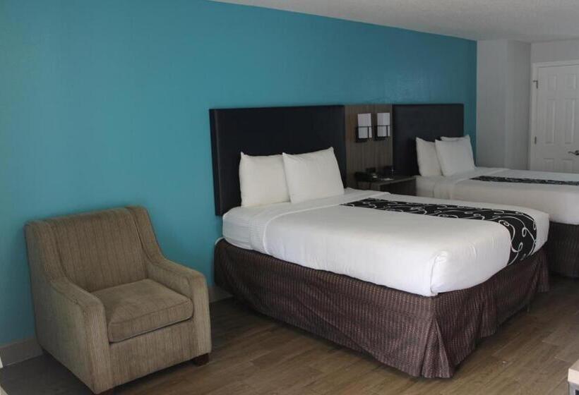 اتاق استاندارد با 2 تخت دوبل, La Quinta By Wyndham Oceanfront Daytona Beach