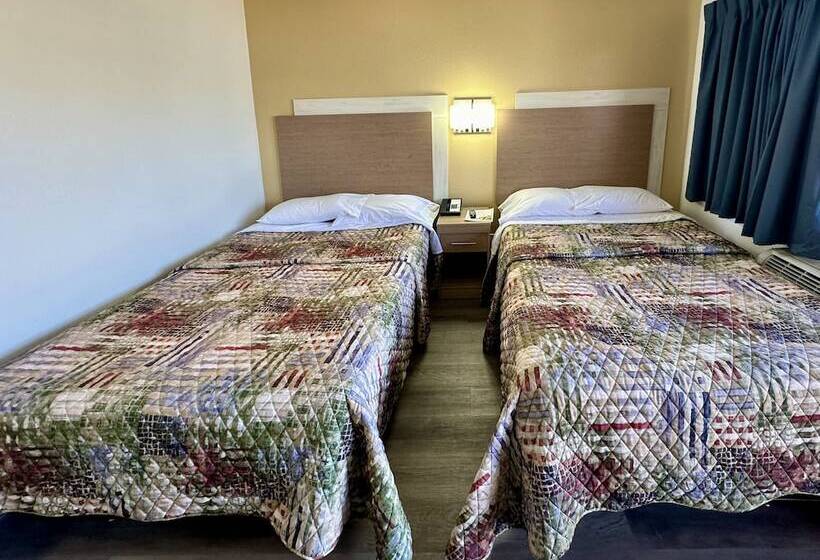 اتاق استاندارد با 2 تخت دوبل, Royal Inn And Suites Charlotte Airport