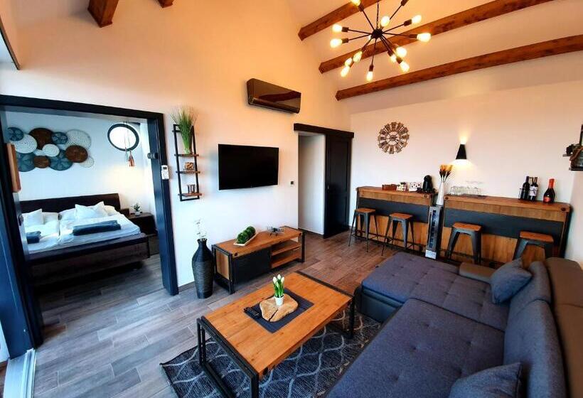 اتاق سوپریور با تخت بزرگ, Bagoly Wellness Apartman