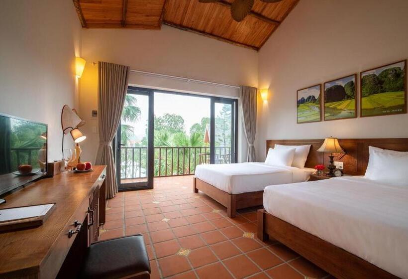 اتاق لوکس با چشم‌انداز باغ, Bai Dinh Garden Resort & Spa