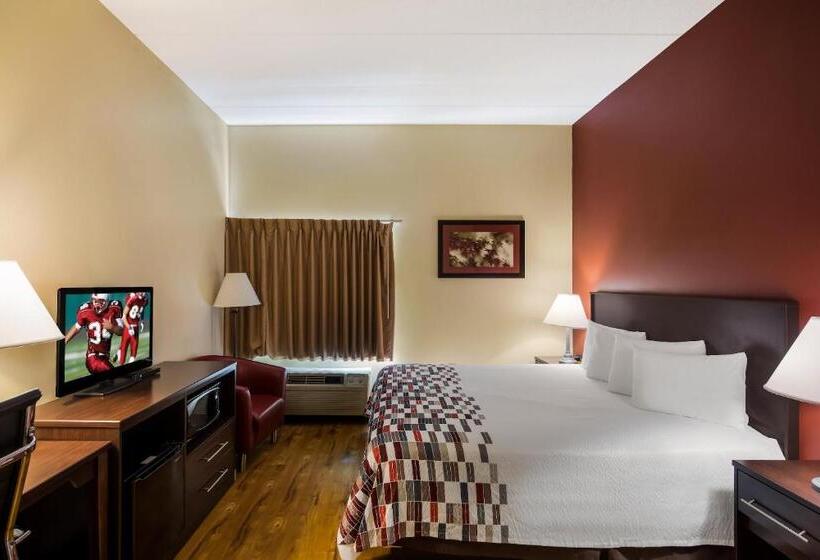 اتاق سوپریور با تخت بزرگ, Red Roof Inn Hendersonville